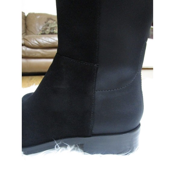 NIB Womens Lord and Taylor Harlyn boot black Fabric/Suede Comb size 5 - Picture 10 of 16